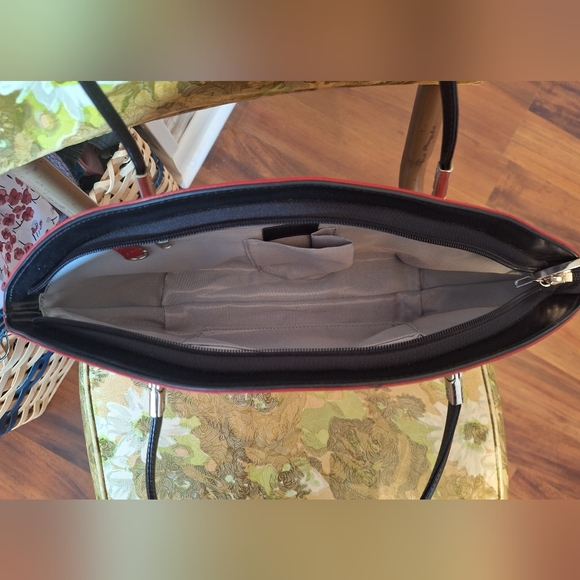 Beijo Classics Red Over The Moon Handbag Purse - Picture 7 of 8